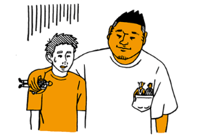 あの友人がわが家に来ます